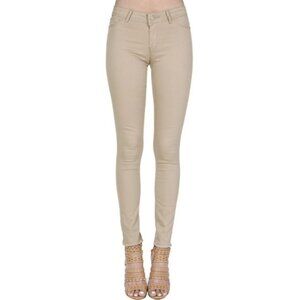 H&M Sand Color Stretchy Skinny Jeans, NWOT, 8